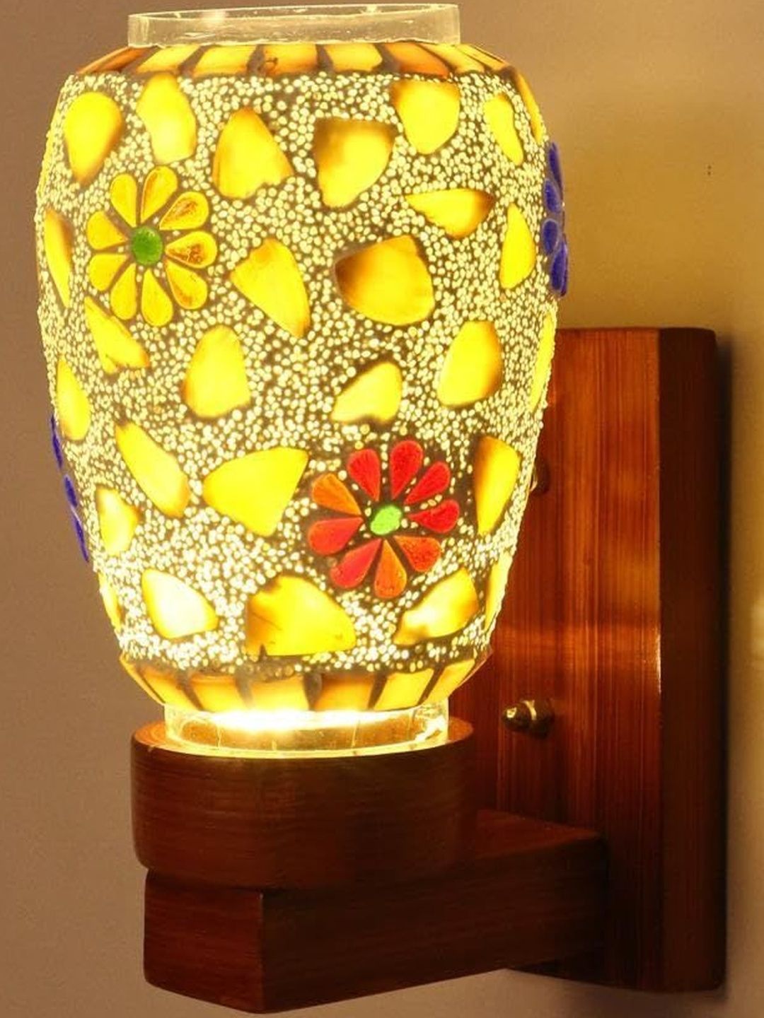 1ST TIME Multi Solid Glass Traditional Cylinder Wall Lamps Wall Lamps
