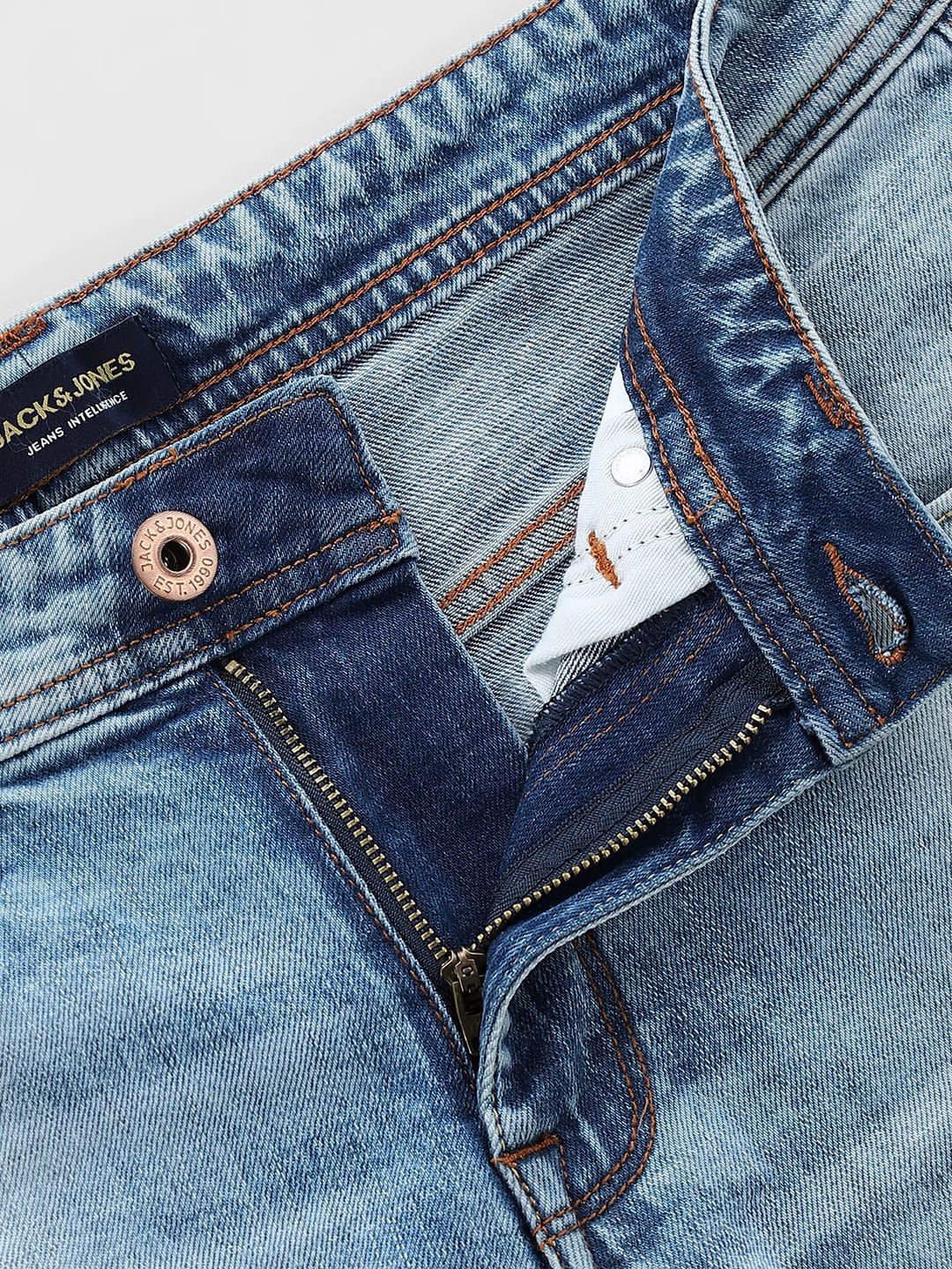 Slim Fit Low-Rise Jeans
