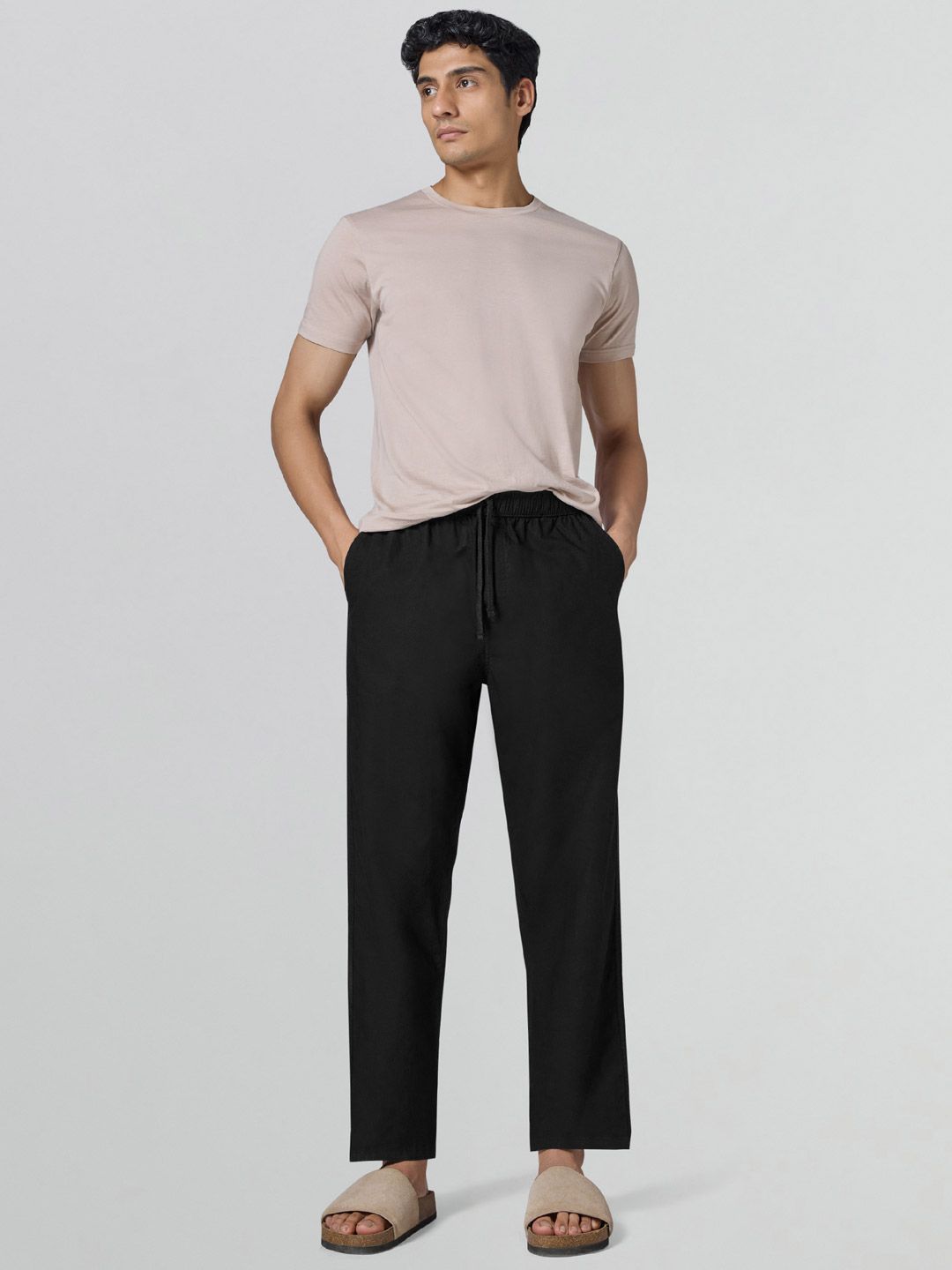 Buy XYXX Zen Men Cotton Solid Relaxed Pant - Lounge Pants for Men