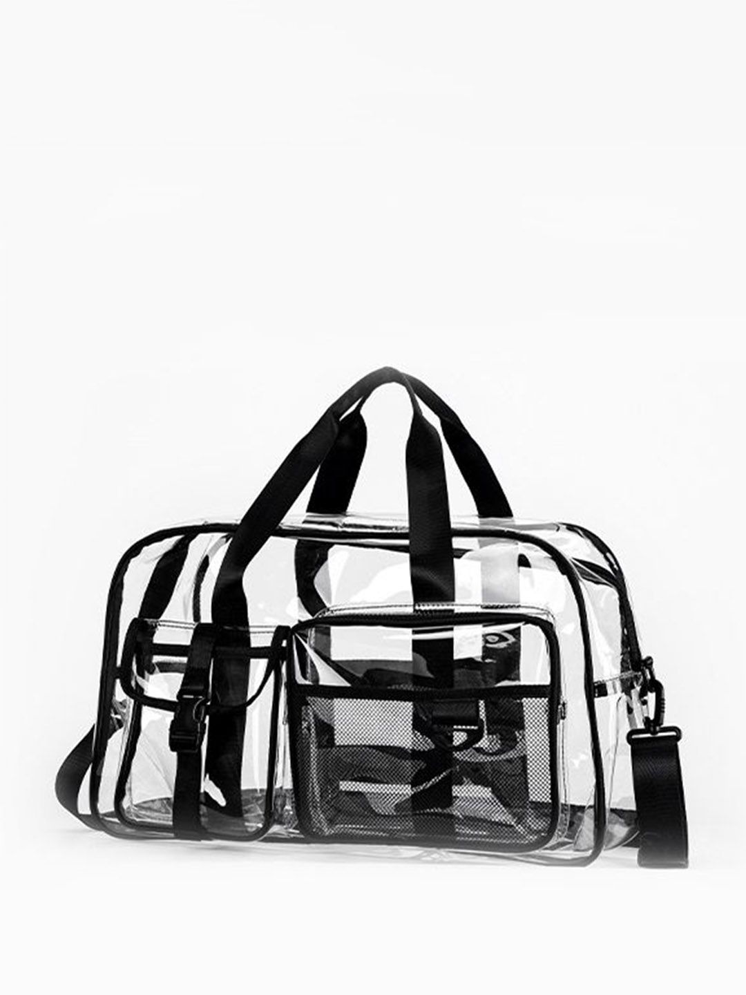 StyleCast x Revolte StyleCast x Revolte Unisex Transparent Medium Casual Duffel Bag