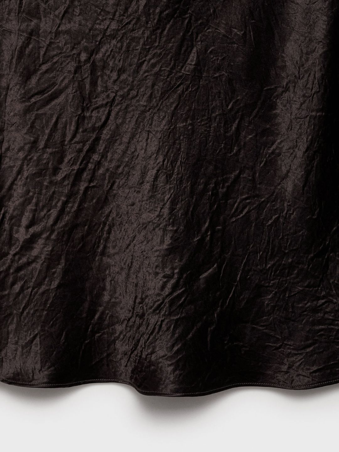 Crinkled Effect Satin Finish Top