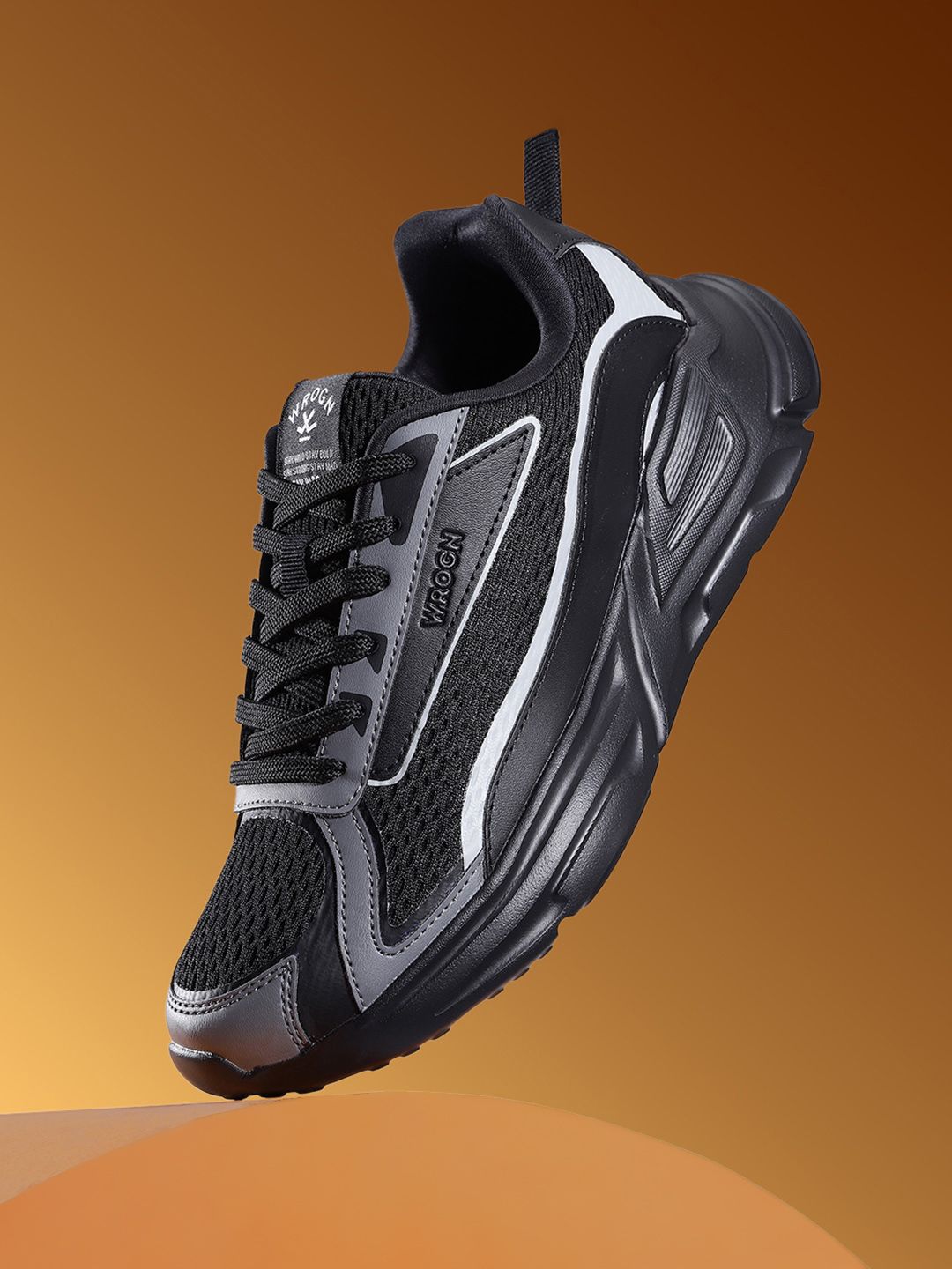 WROGN Men Woven Design Sneakers