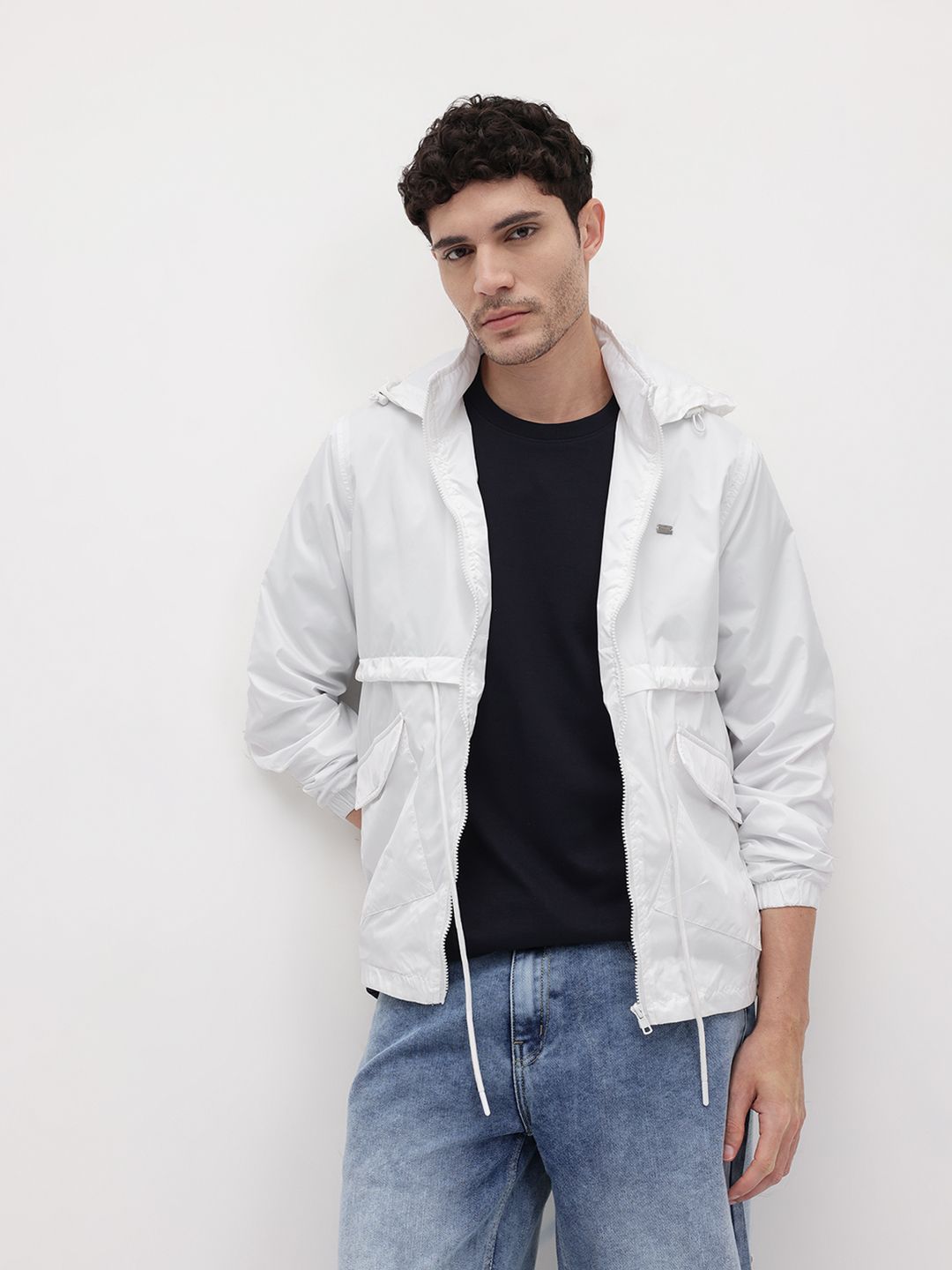 The Roadster Life Co. Packable Hooded Tailored Jacket