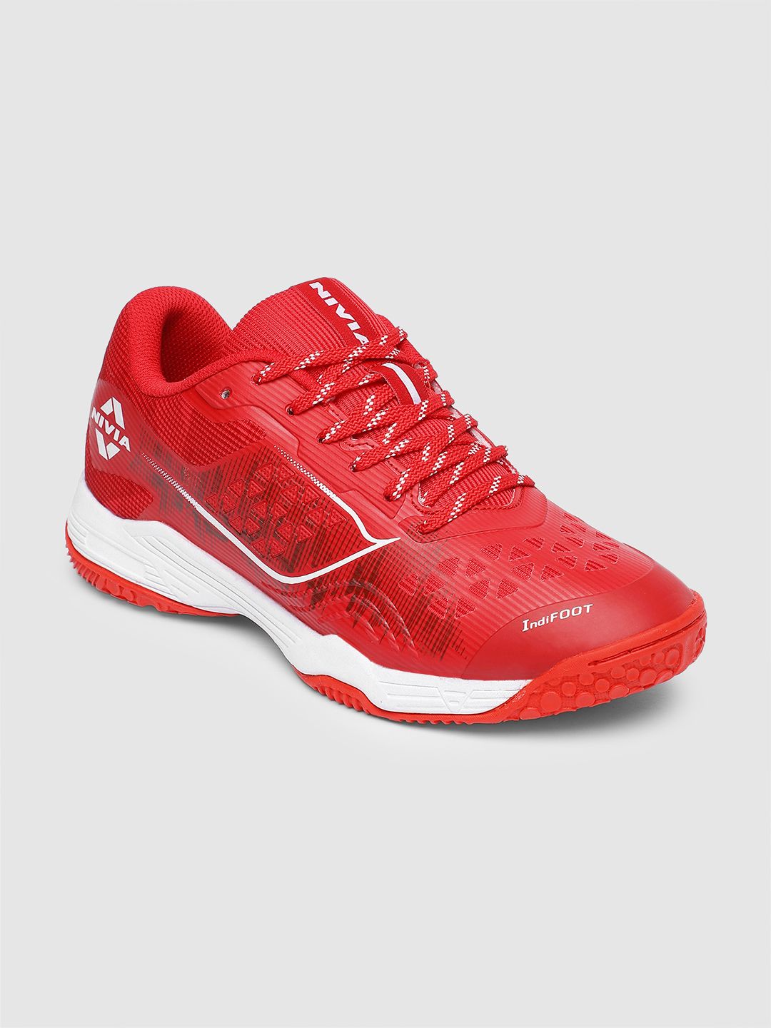 Buy YONEX Men V100I Non Marking Contagrip Lace-Up Badminton Shoes