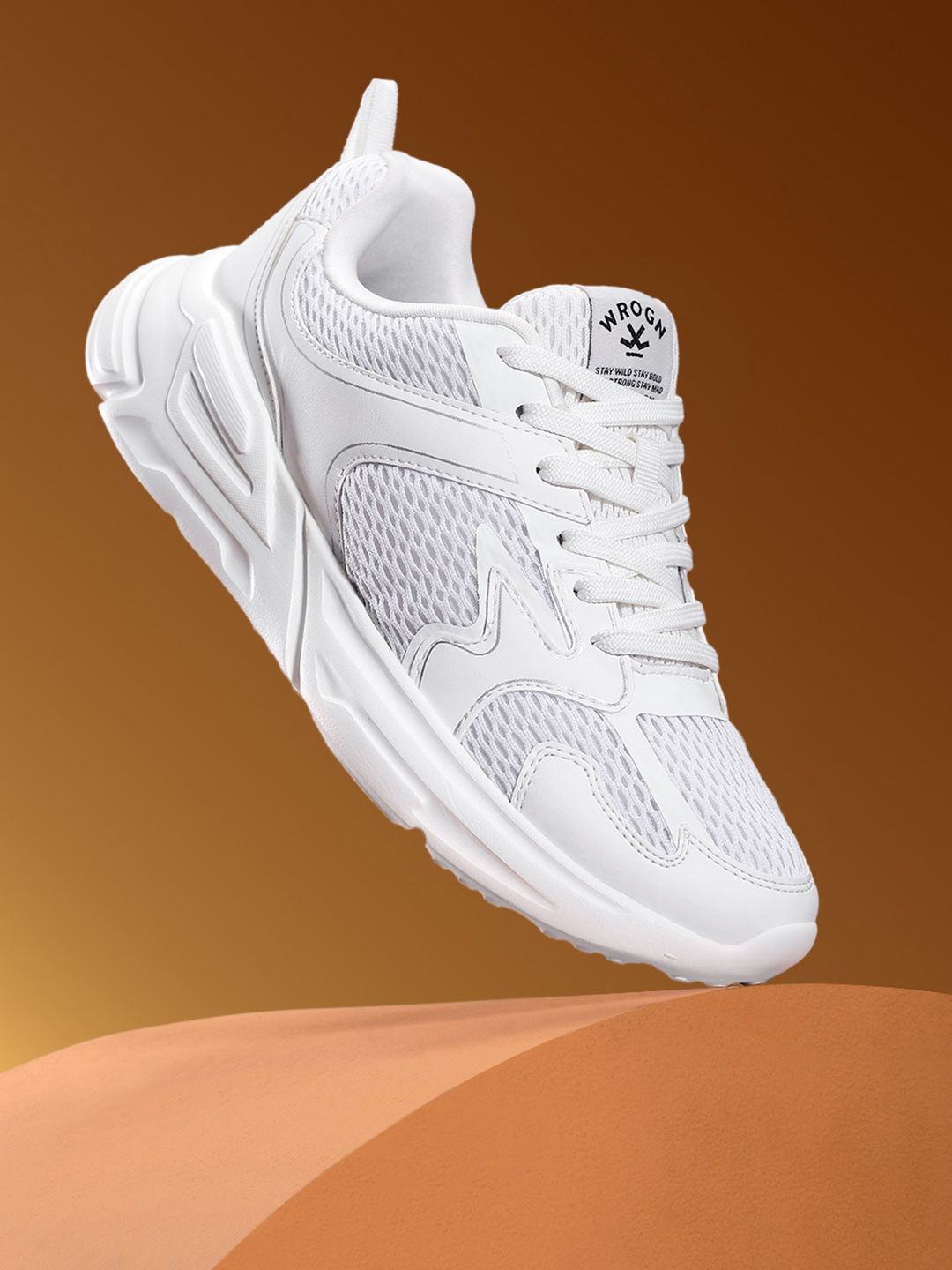 WROGN Men Woven Design Sneakers