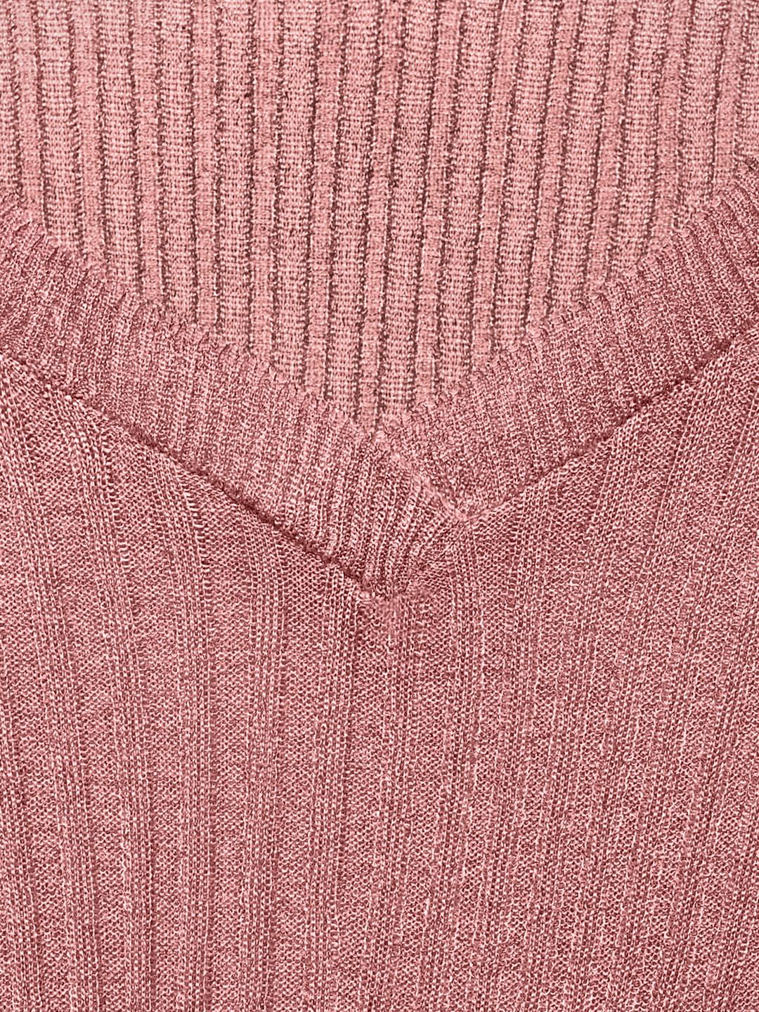 V-Neck Lurex Top