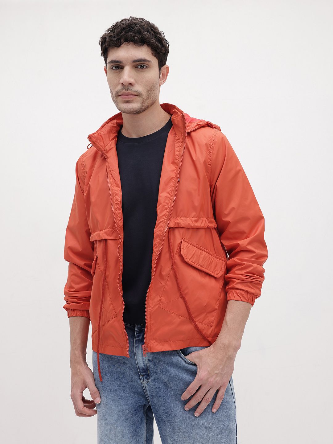 The Roadster Life Co. Packable Hooded Tailored Jacket