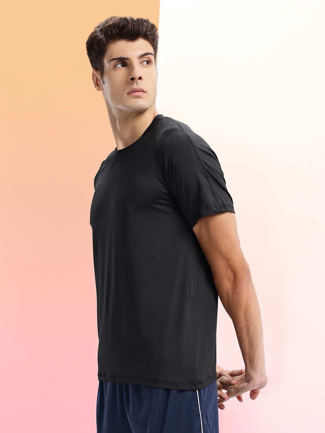 HRX by Hrithik Roshan Rapid-Dry Slim Fit Training T-shirt