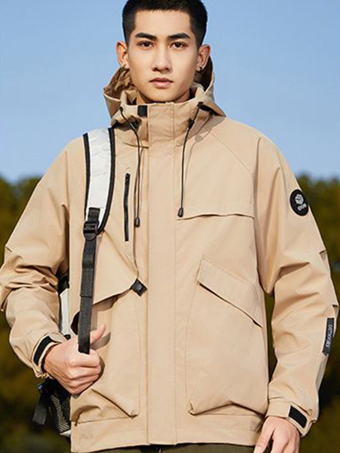 StyleCast x Revolte Men Windcheater Regular Outdoor Tailored Jacket
