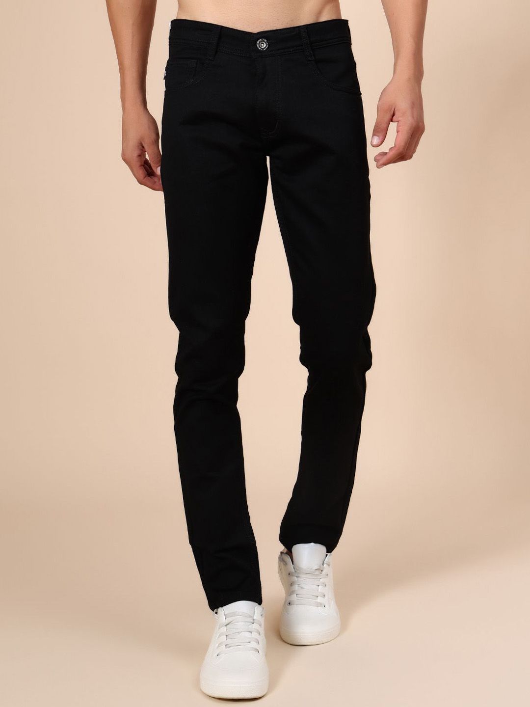 V-Mart Men Regular Fit Low-Rise Stretchable Jeans