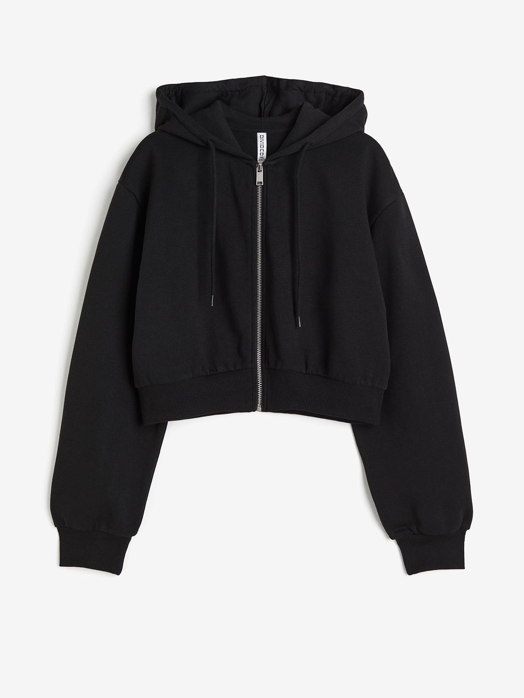 Buy H&M Cropped Zip-Through Hoodie - Sweatshirts for Women
