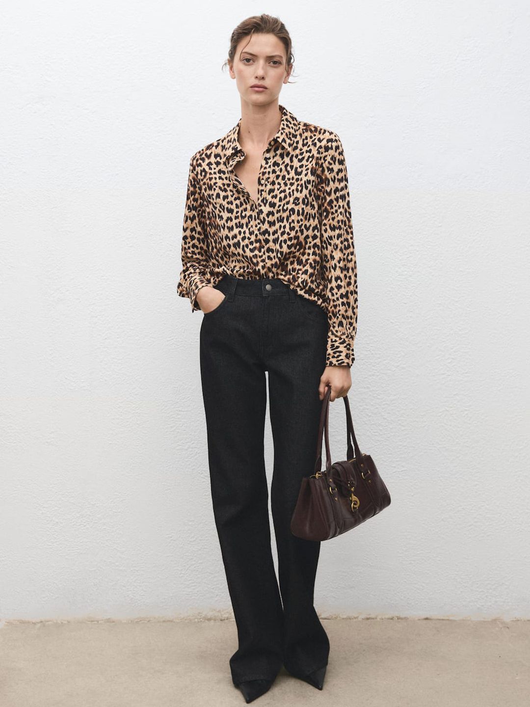 Animal Printed Casual Shirt
