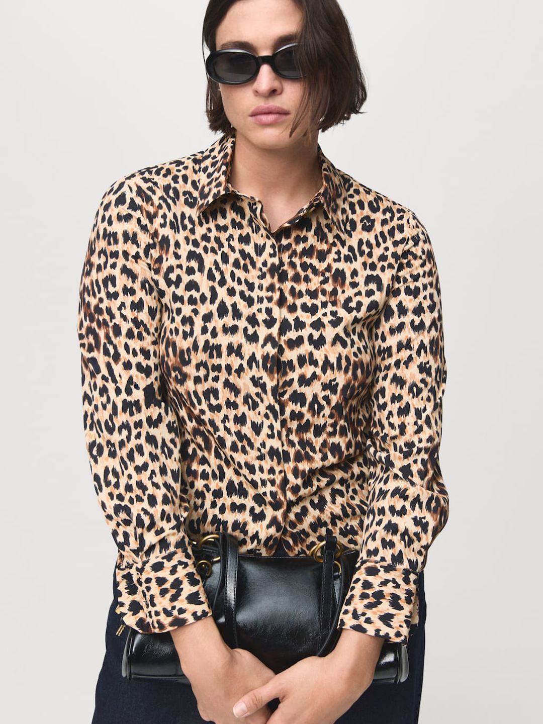 Animal Printed Casual Shirt