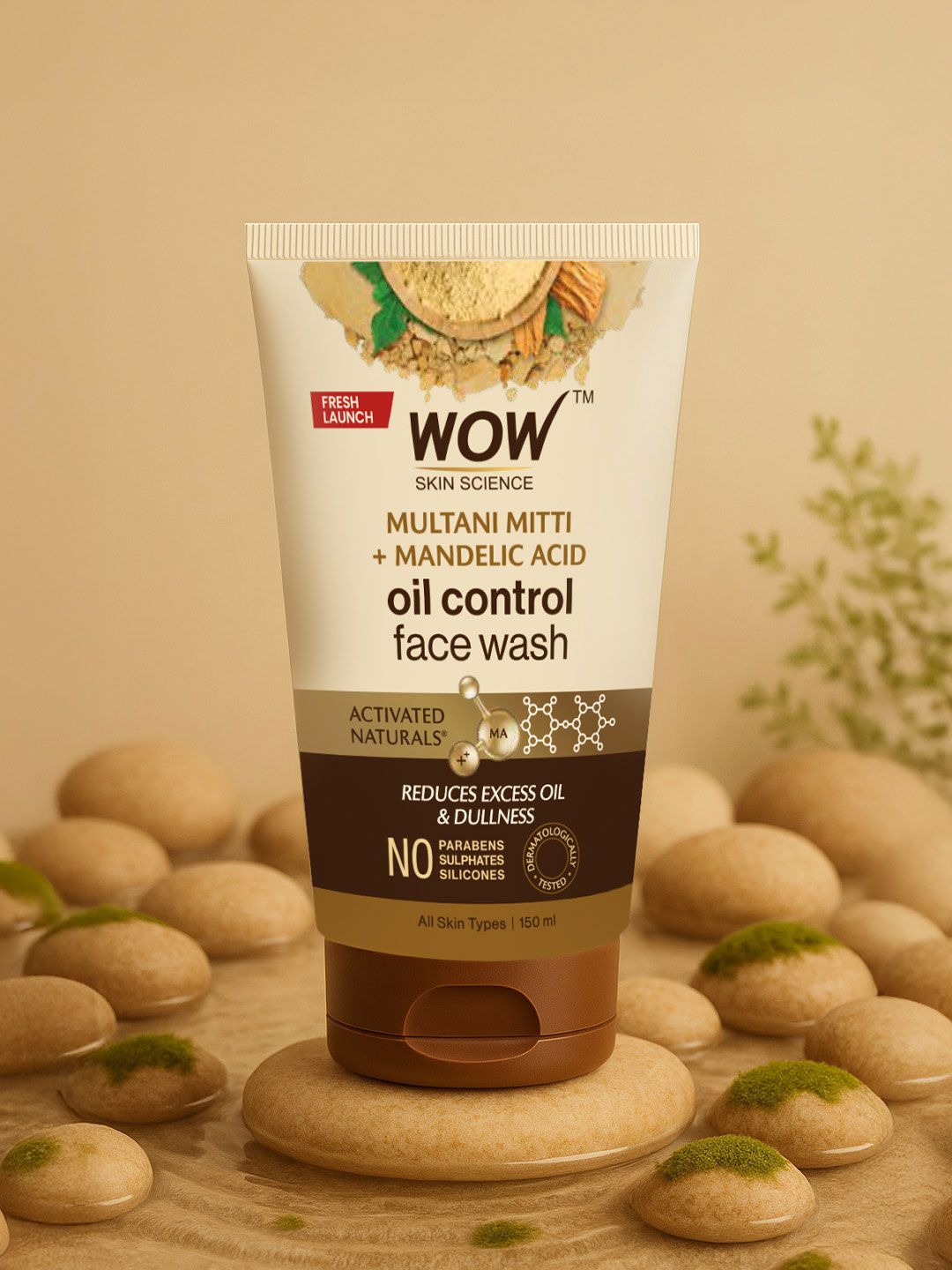 WOW SKIN SCIENCE WOW SKIN SCIENCE Purifying Multani Mitti Face Wash- 150 ml