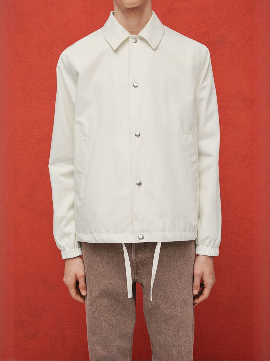 Buy H&M Regular Fit Canvas Coach Jacket - Jackets for Men 32321070