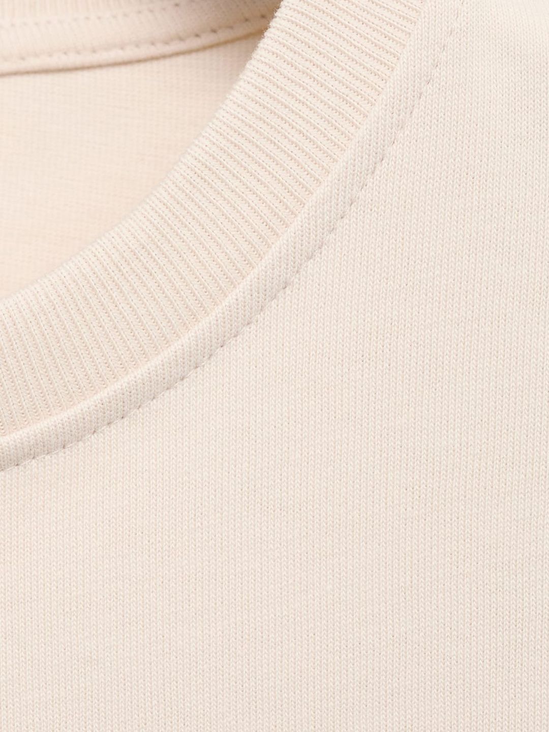 Drop-Shoulder Sleeves Pure Cotton Oversized T-shirt