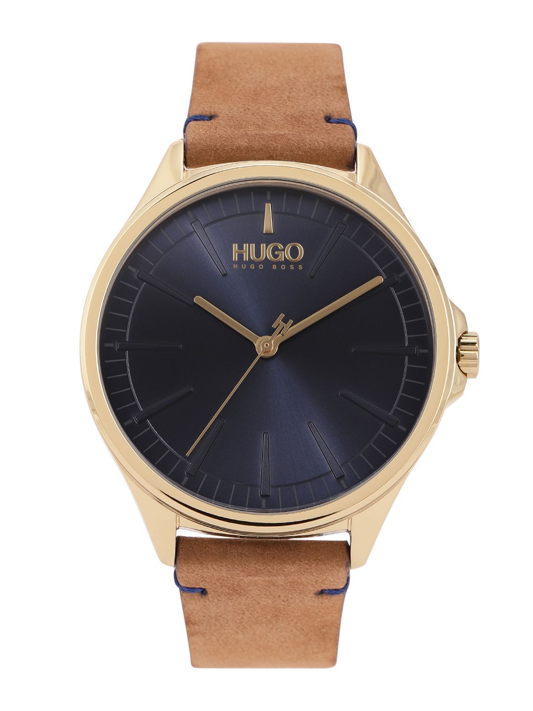 HUGO Men Navy Blue Smash Analogue Watch 1530134