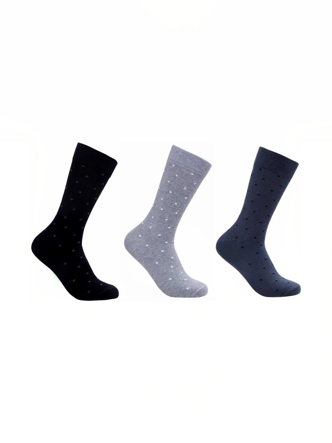 COMFERTO Men Pack of 3 Cotton Socks