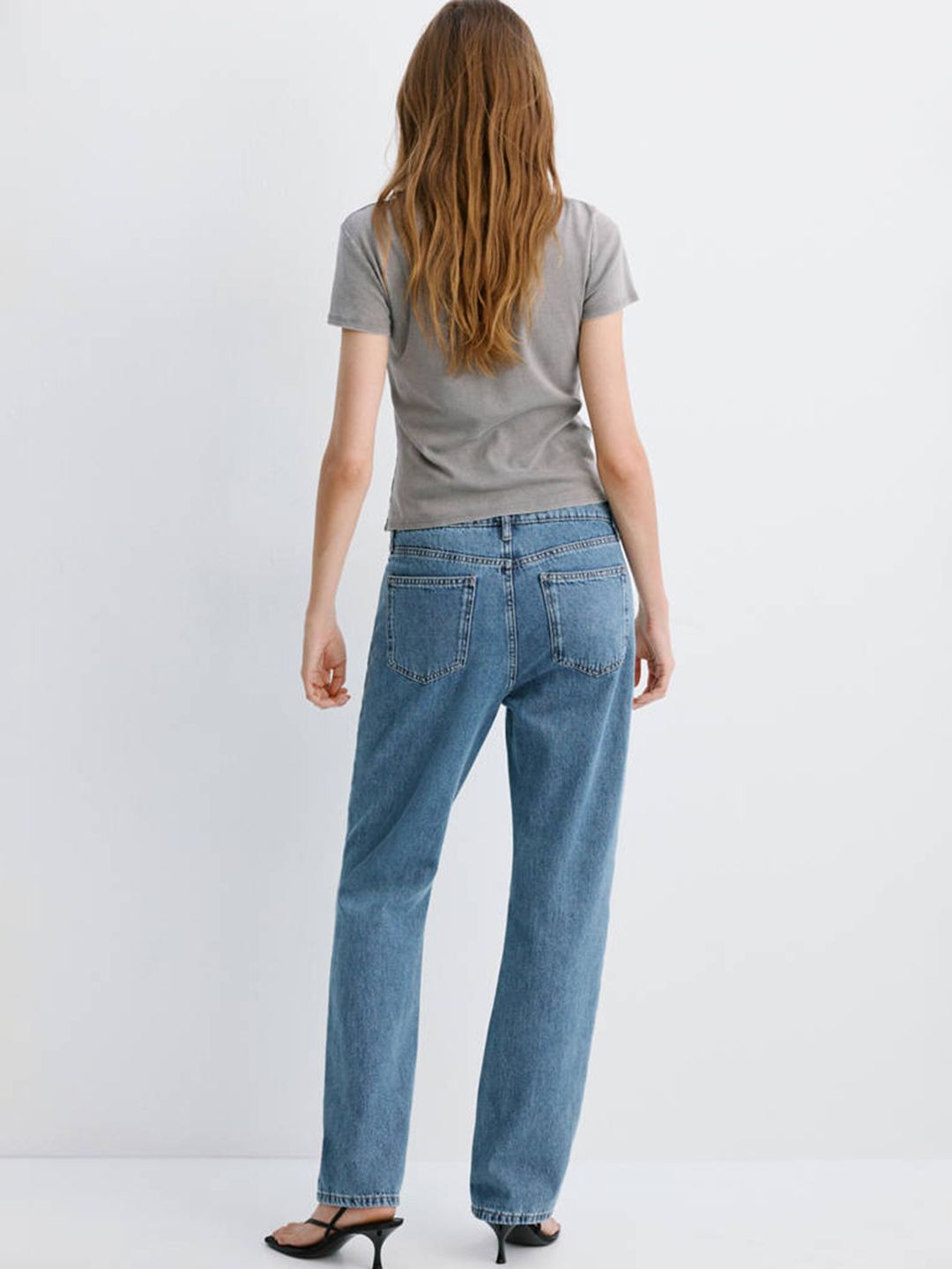 Regular Fit Pure Cotton Light Fade Jeans
