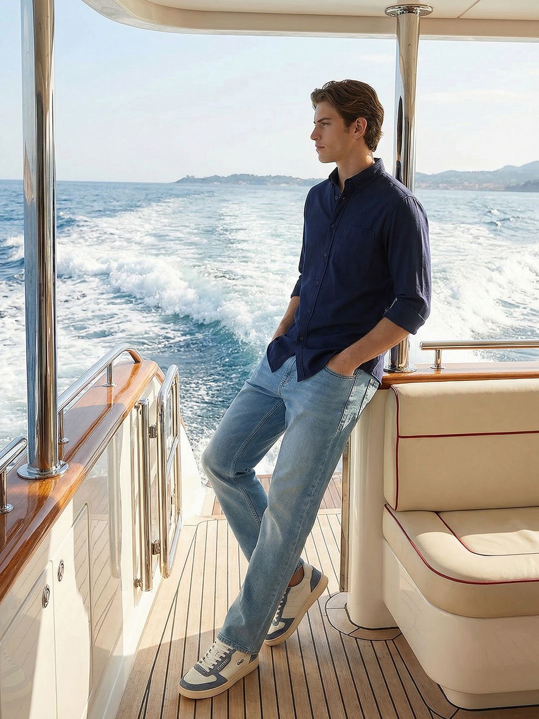 Nautica Slim Fit Casual Shirt