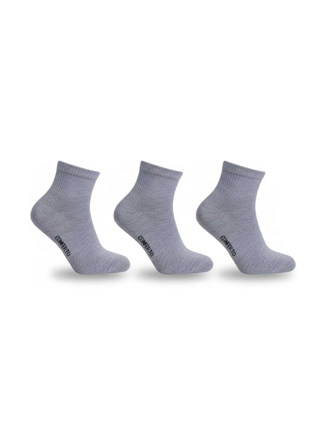 COMFERTO Men Pack of 3 Cotton Socks