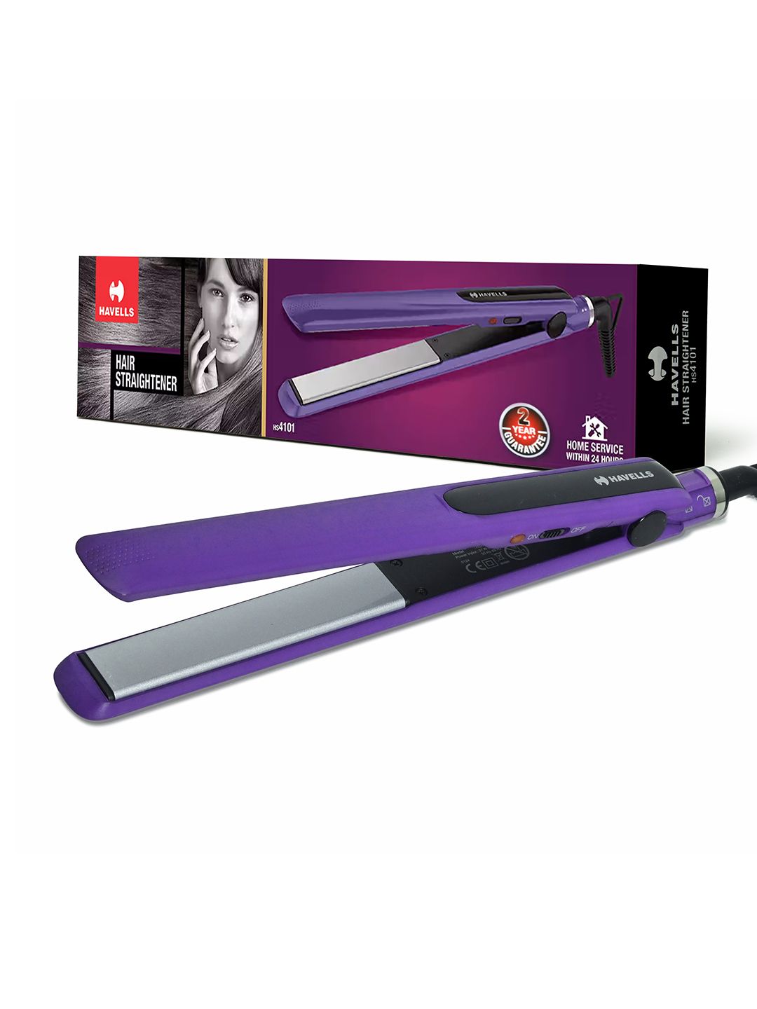 Havells Purple Hair Straightener HS4101