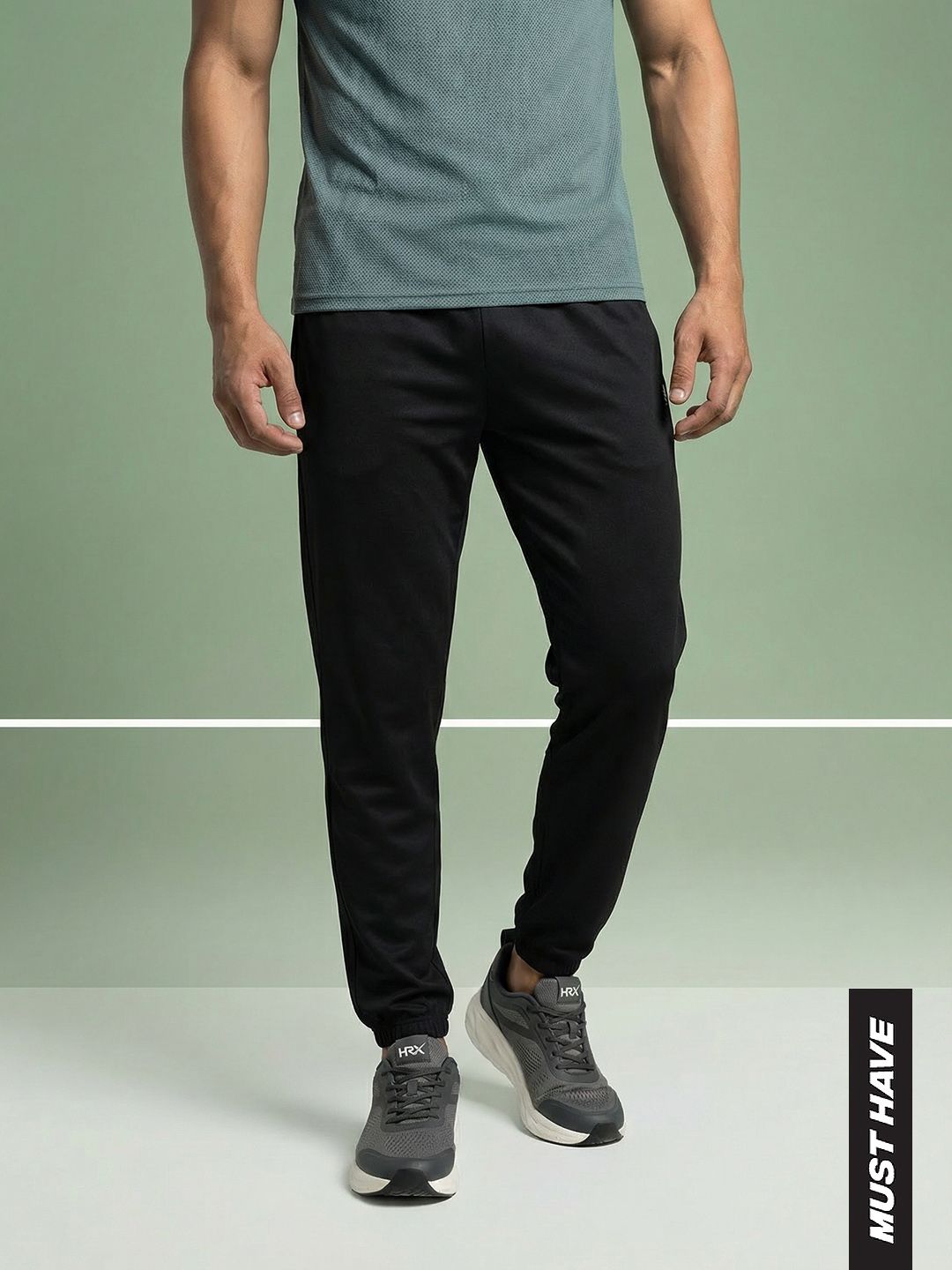 HRX by Hrithik Roshan Men Rapid-Dry Running Joggers