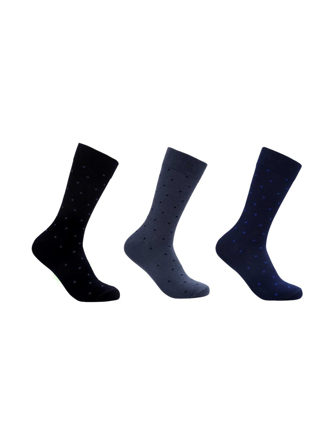 COMFERTO Men Pack of 3 Cotton Socks