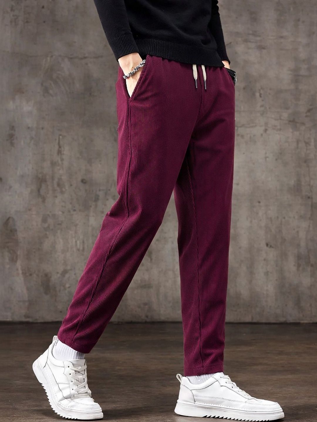 CHROVEL Men Regular Fit Track Pants