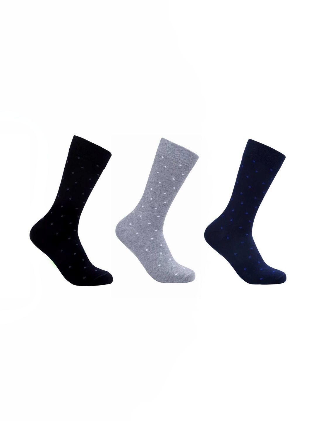 COMFERTO Men Pack of 3 Cotton Socks