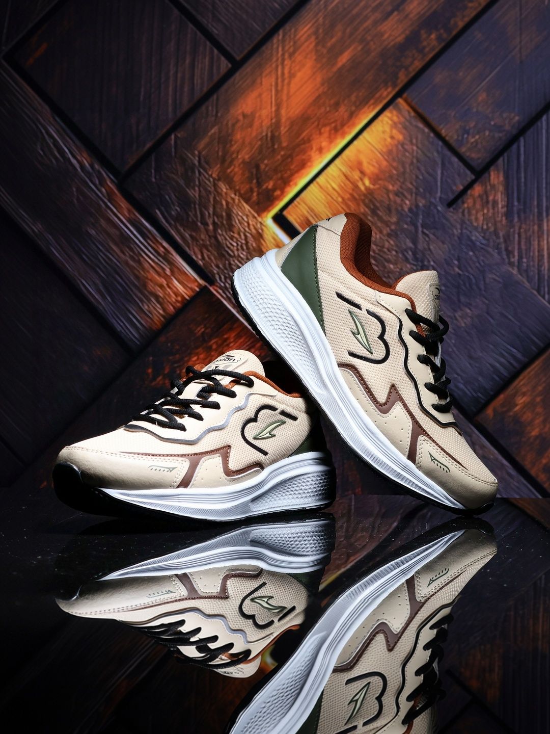 ASIAN Men Mesh Running Non-Marking Shoes