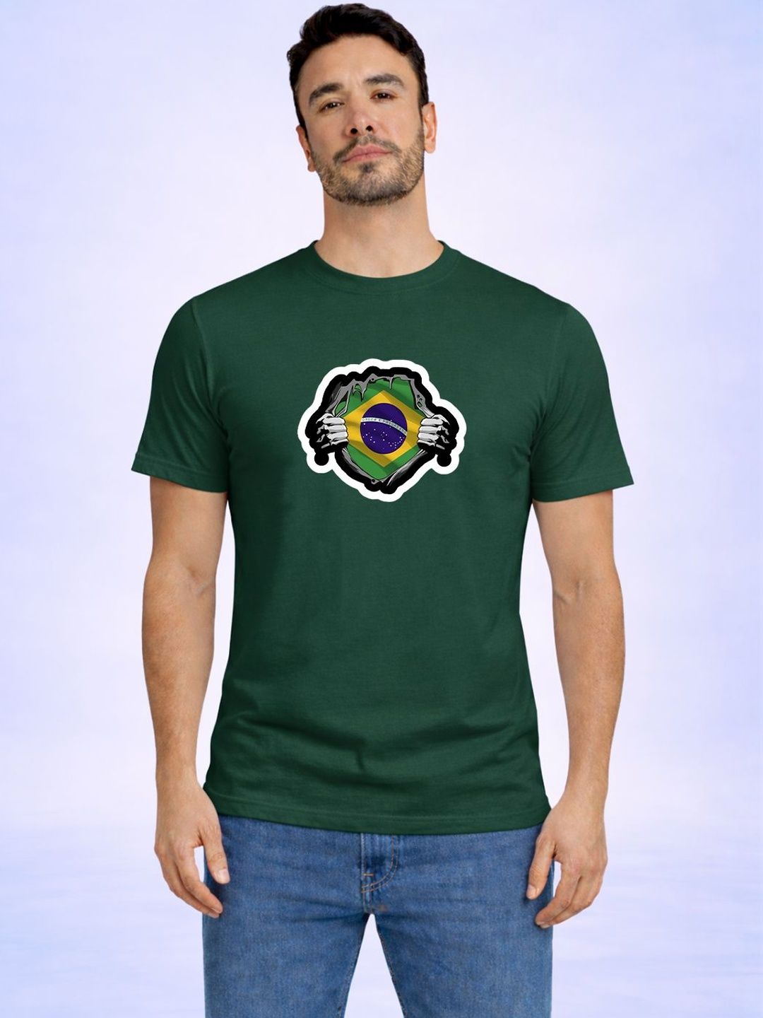HERE&NOW Men Printed T-shirt