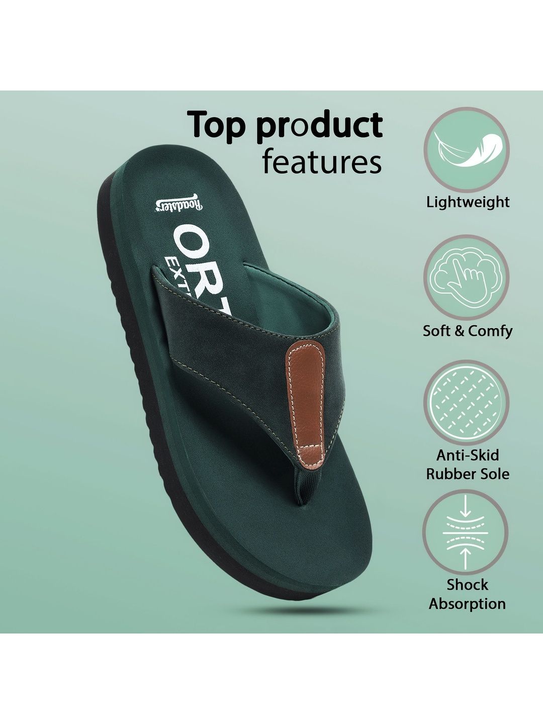 glitchez Men Thong Flip-Flops