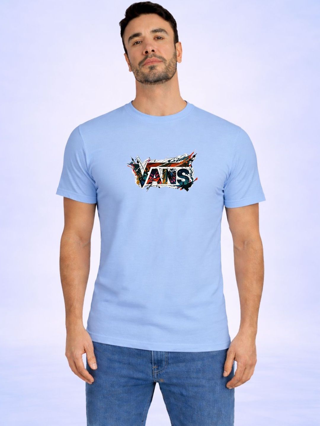 HERE&NOW Men Printed T-shirt