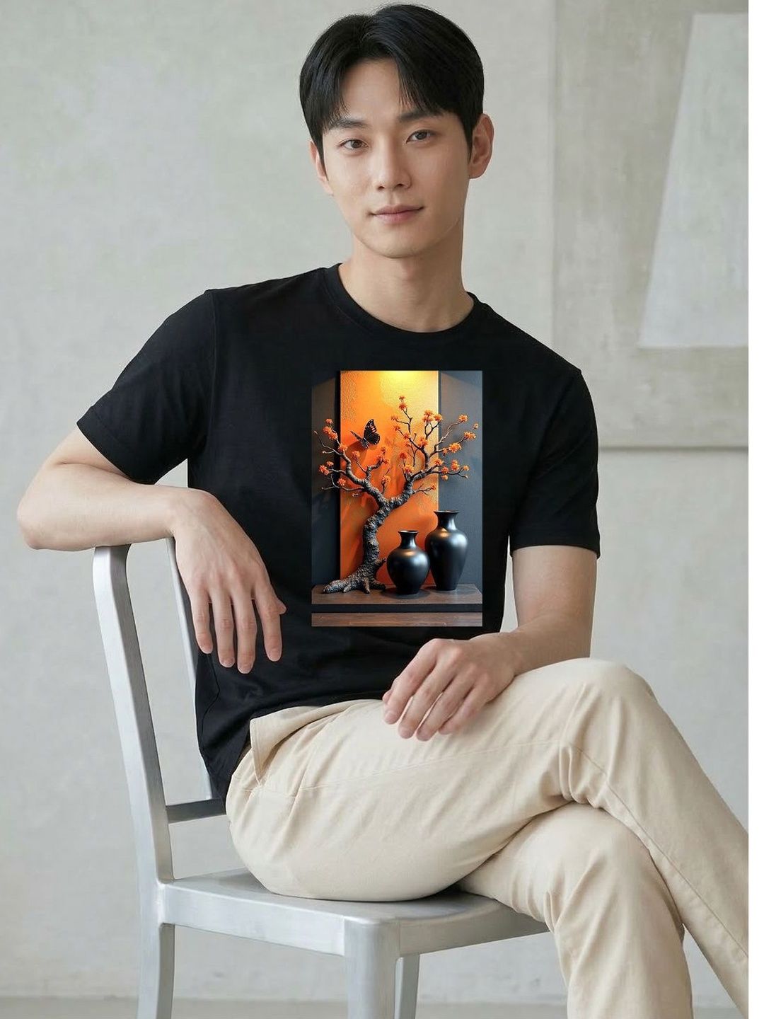 HERE&NOW Men Printed T-shirt