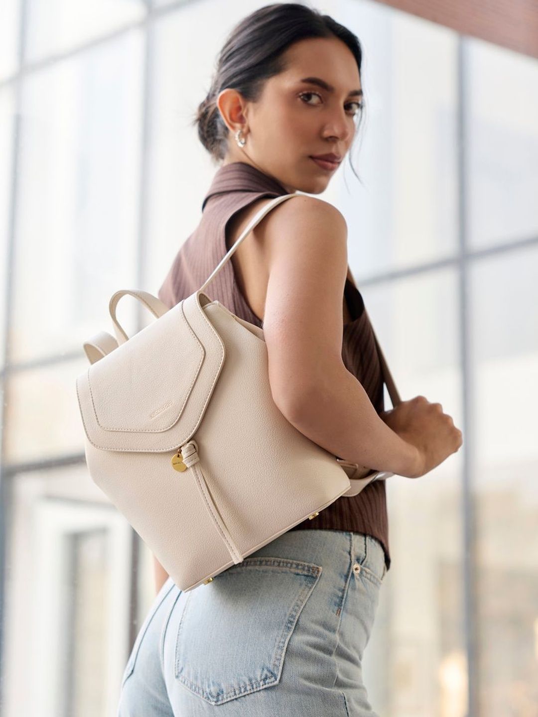 Women Backpacks MIRAGGIO Women Cosmo Backpack Fits 11 inch iPad