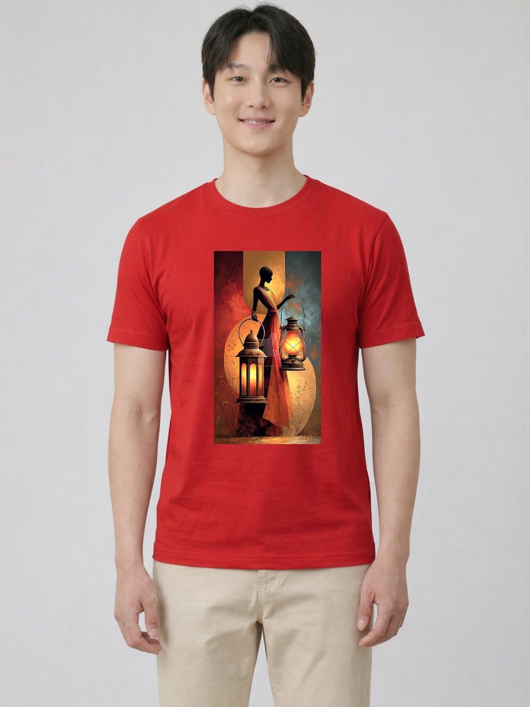 HERE&NOW Men Printed T-shirt