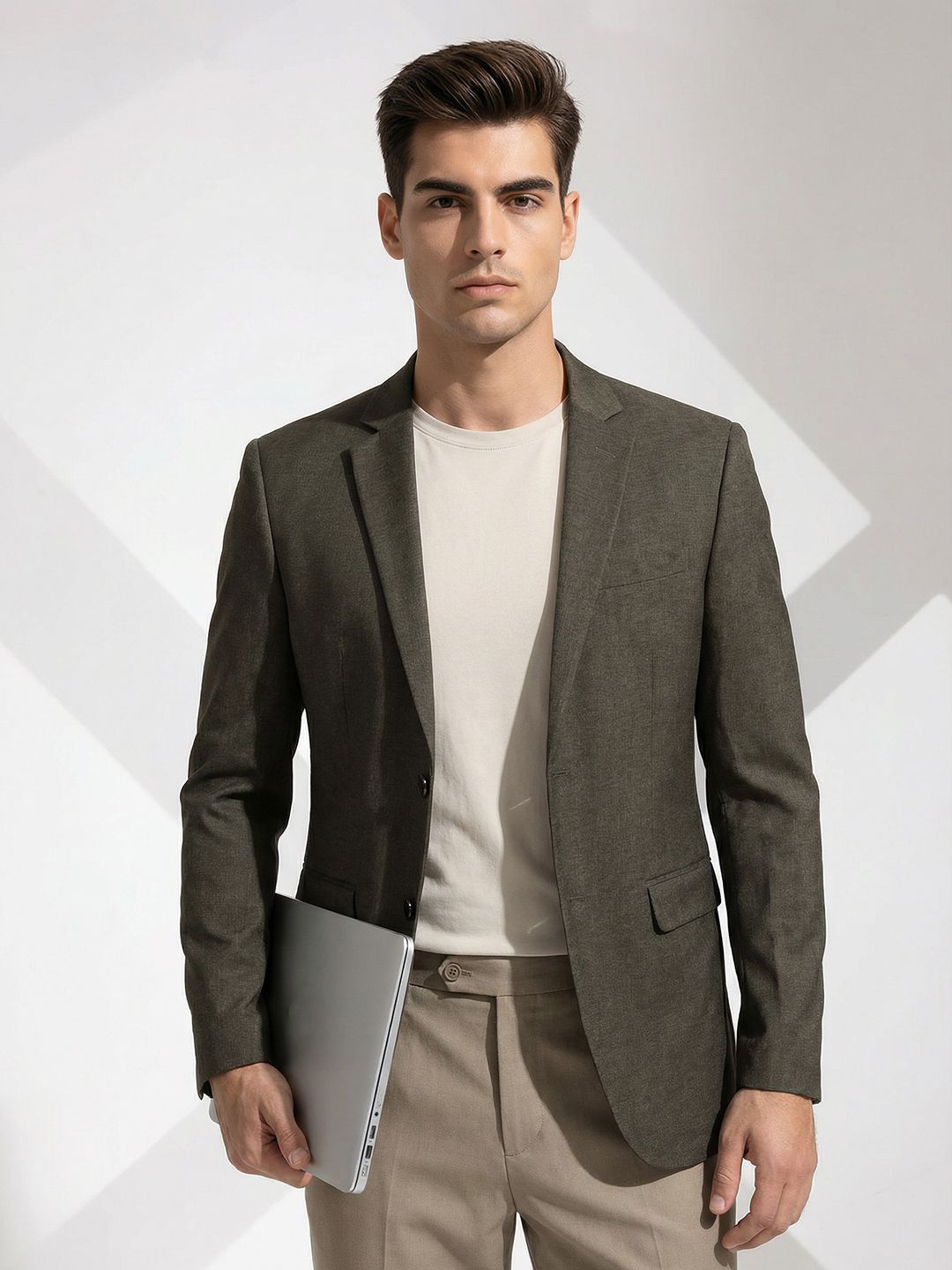 INVICTUS Single-Breasted Formal Blazer