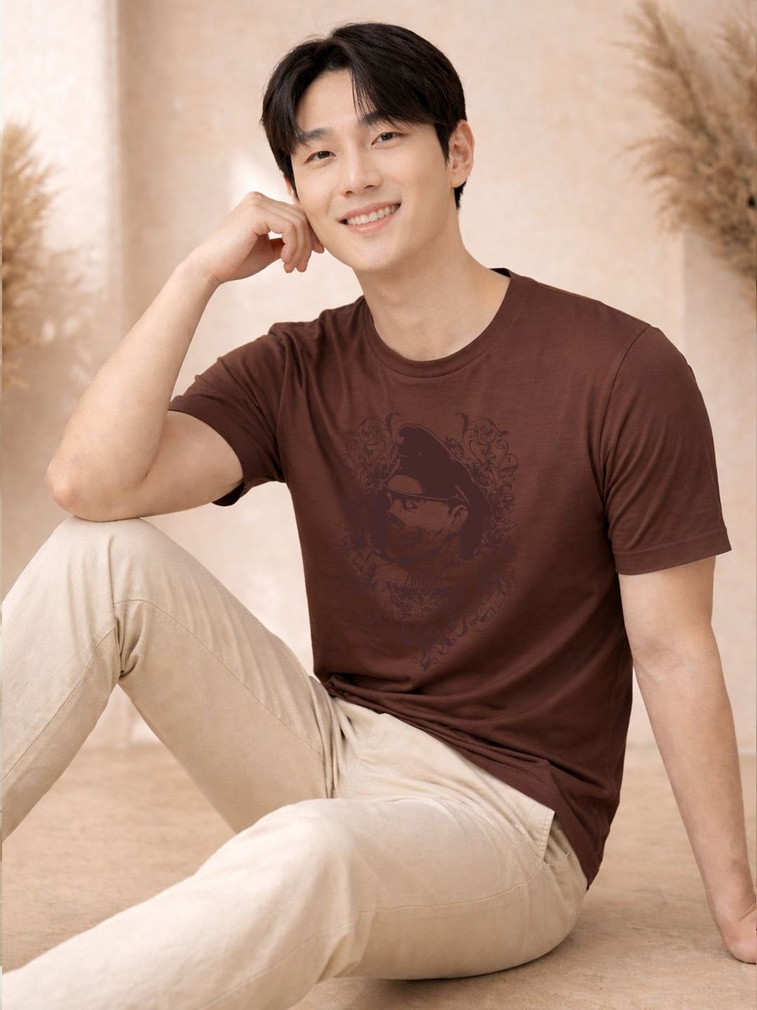 HERE&NOW Men Printed T-shirt