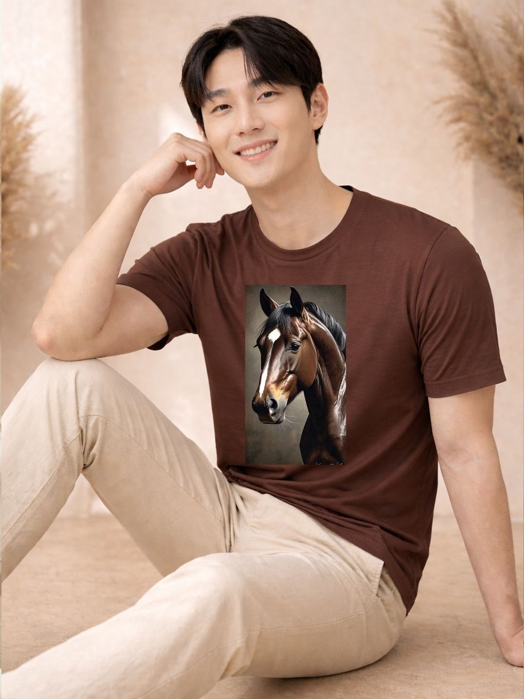 HERE&NOW Men Printed T-shirt