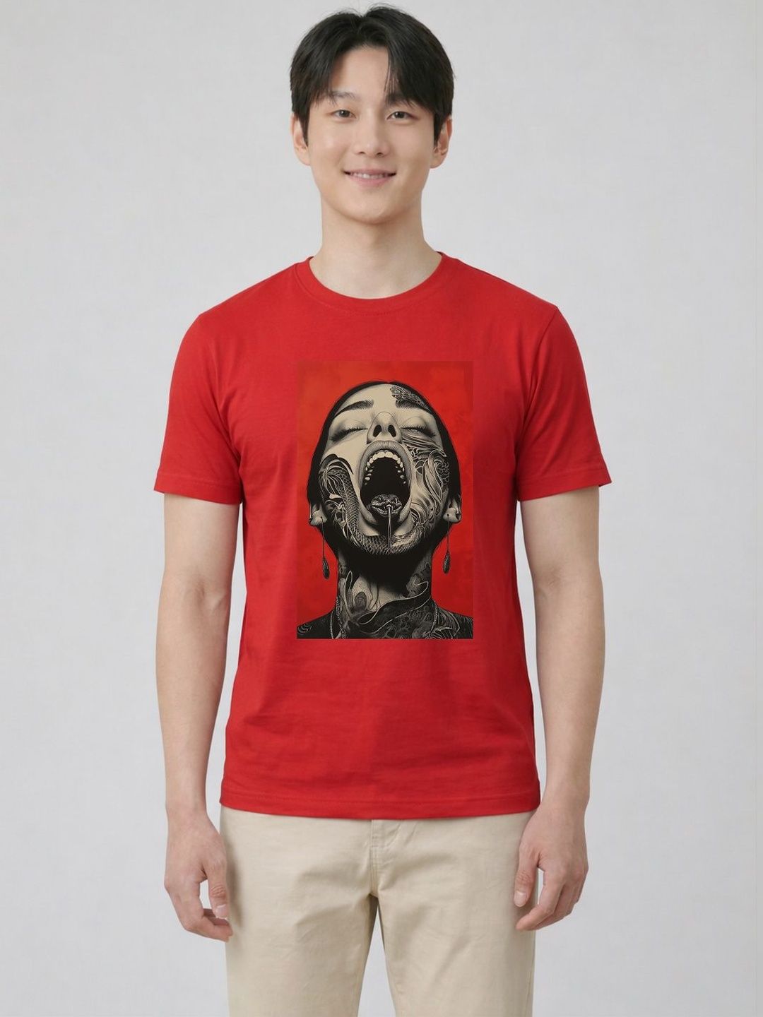 HERE&NOW Men Printed T-shirt