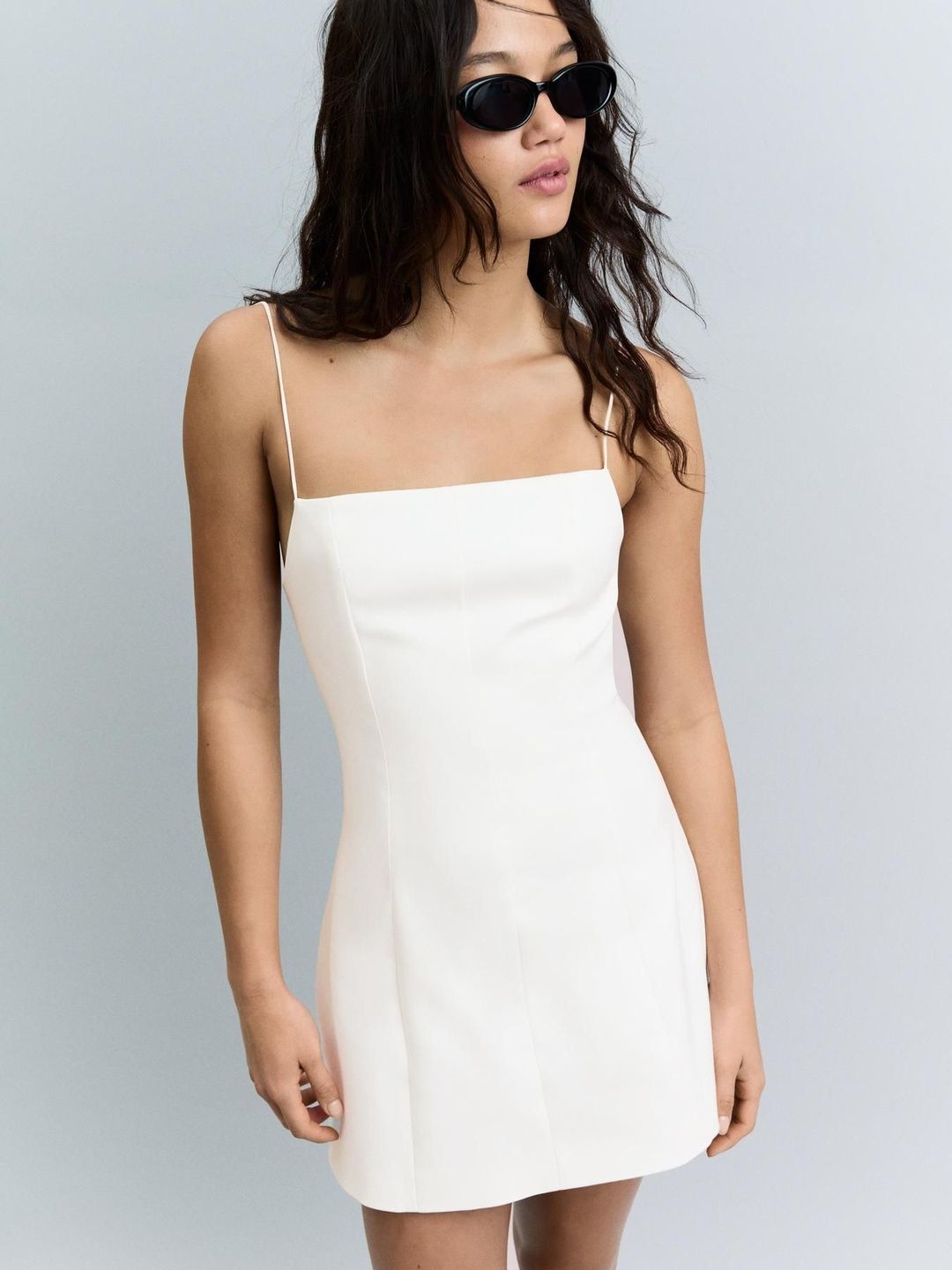 Mini Dress With Bow Back