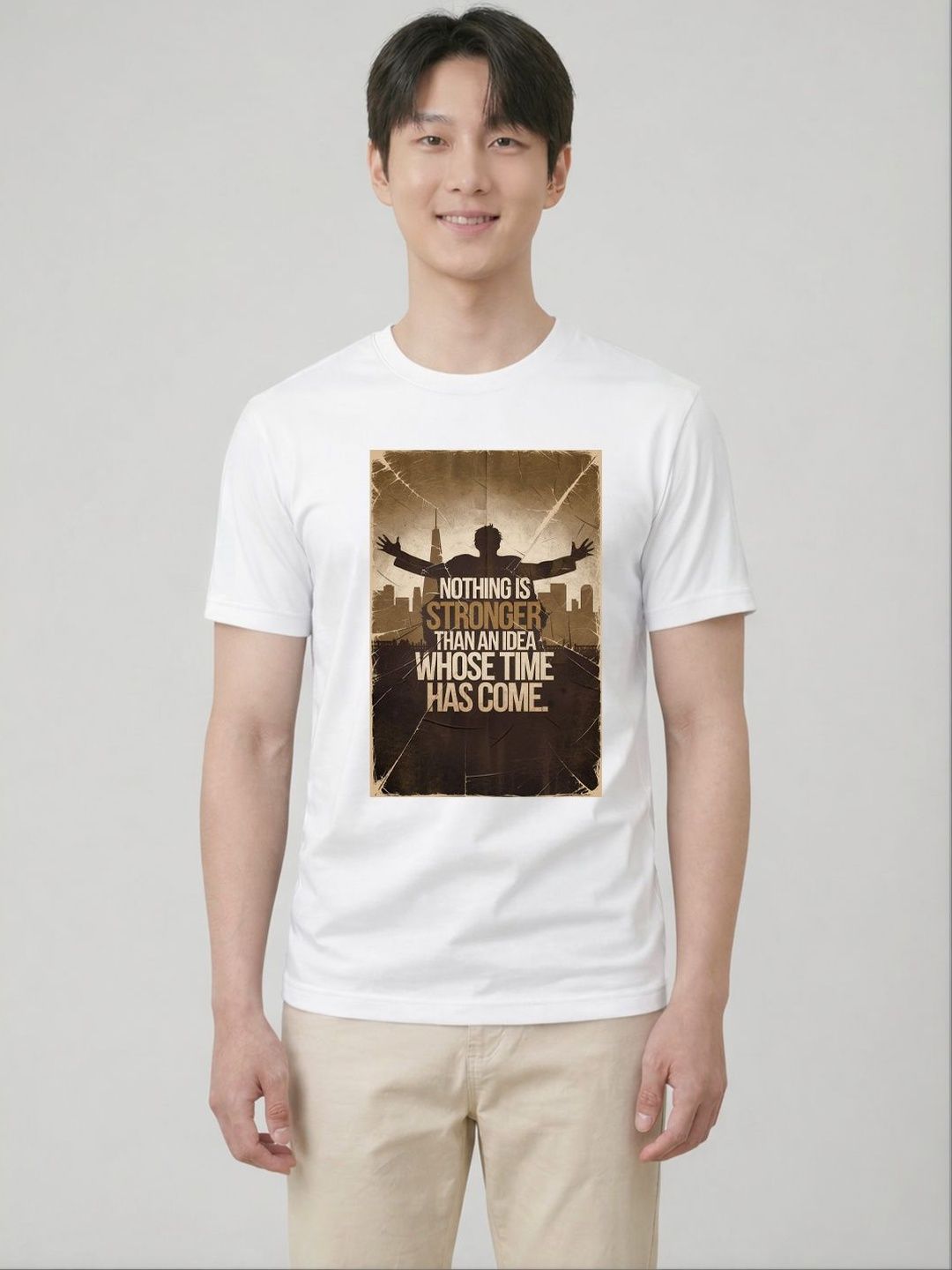 HERE&NOW Men Printed T-shirt
