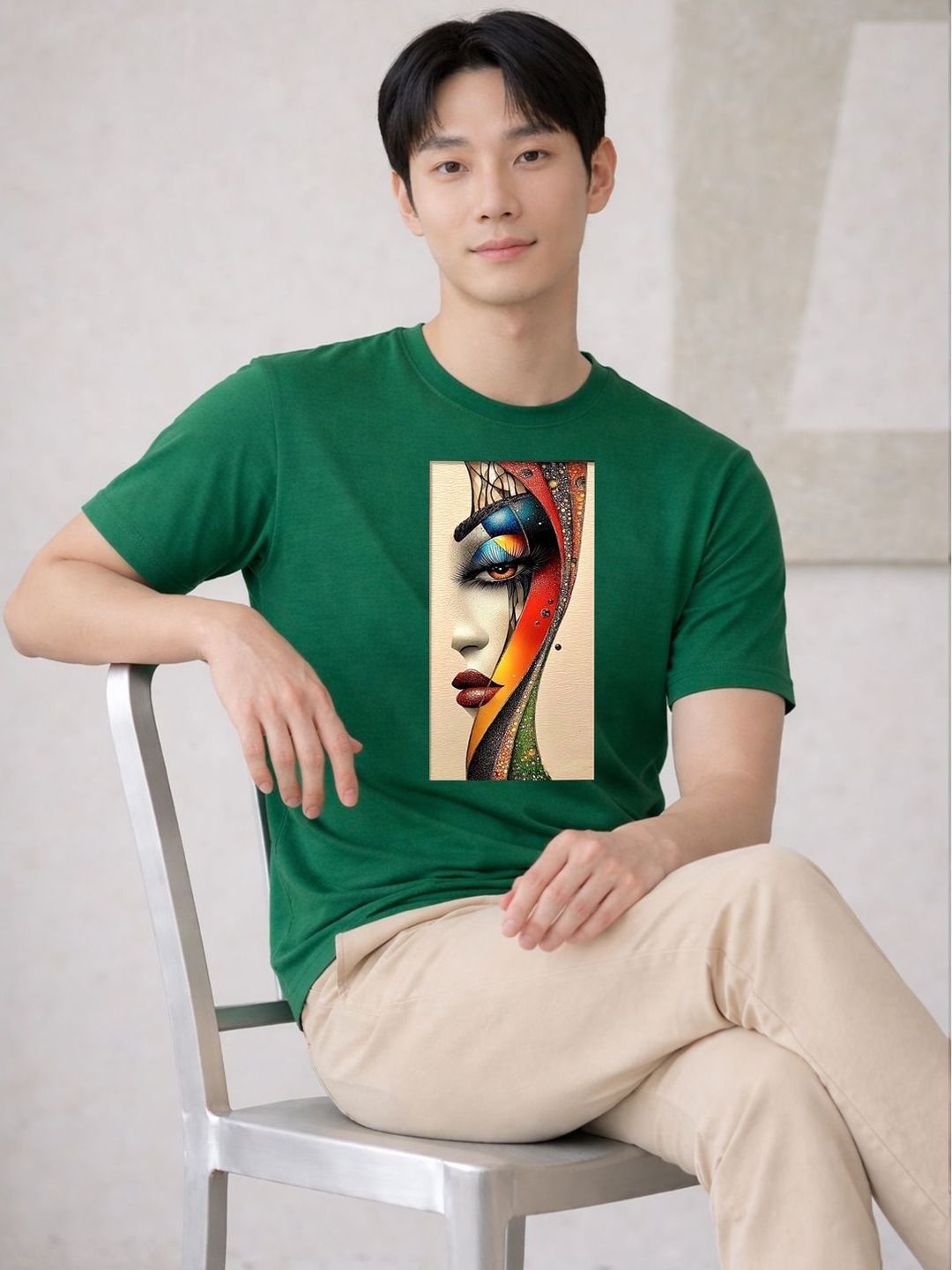 HERE&NOW Men Printed T-shirt