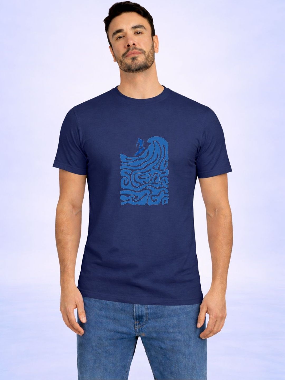 HERE&NOW Men Printed T-shirt