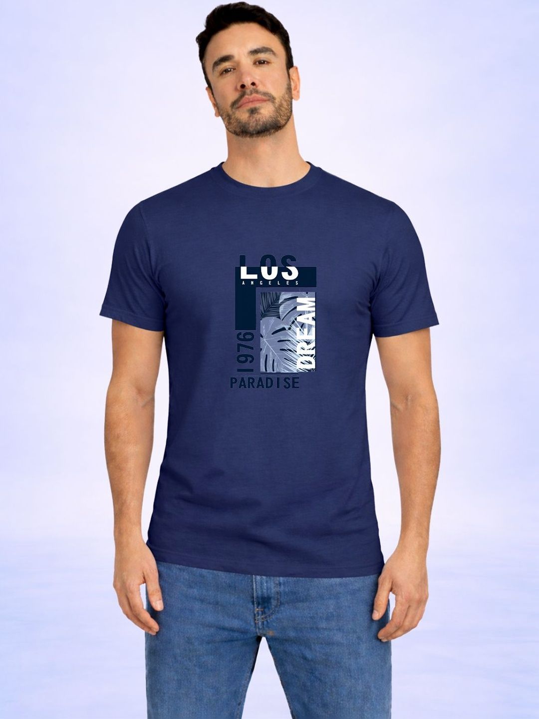 HERE&NOW Men Printed T-shirt