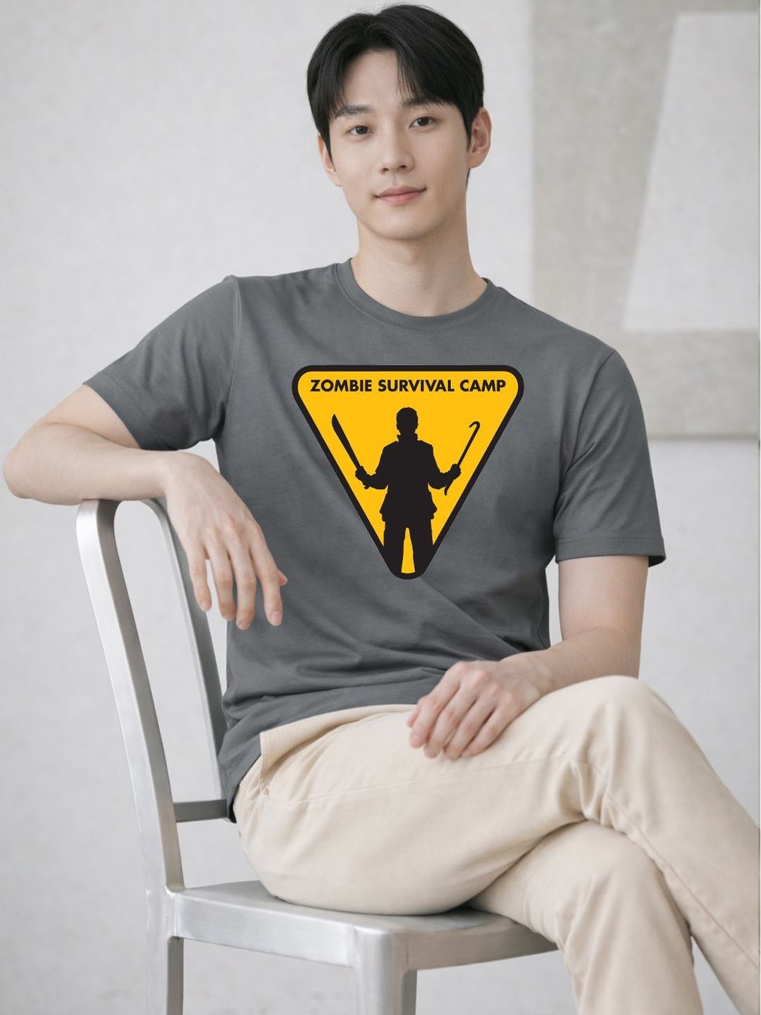 HERE&NOW Men Printed T-shirt