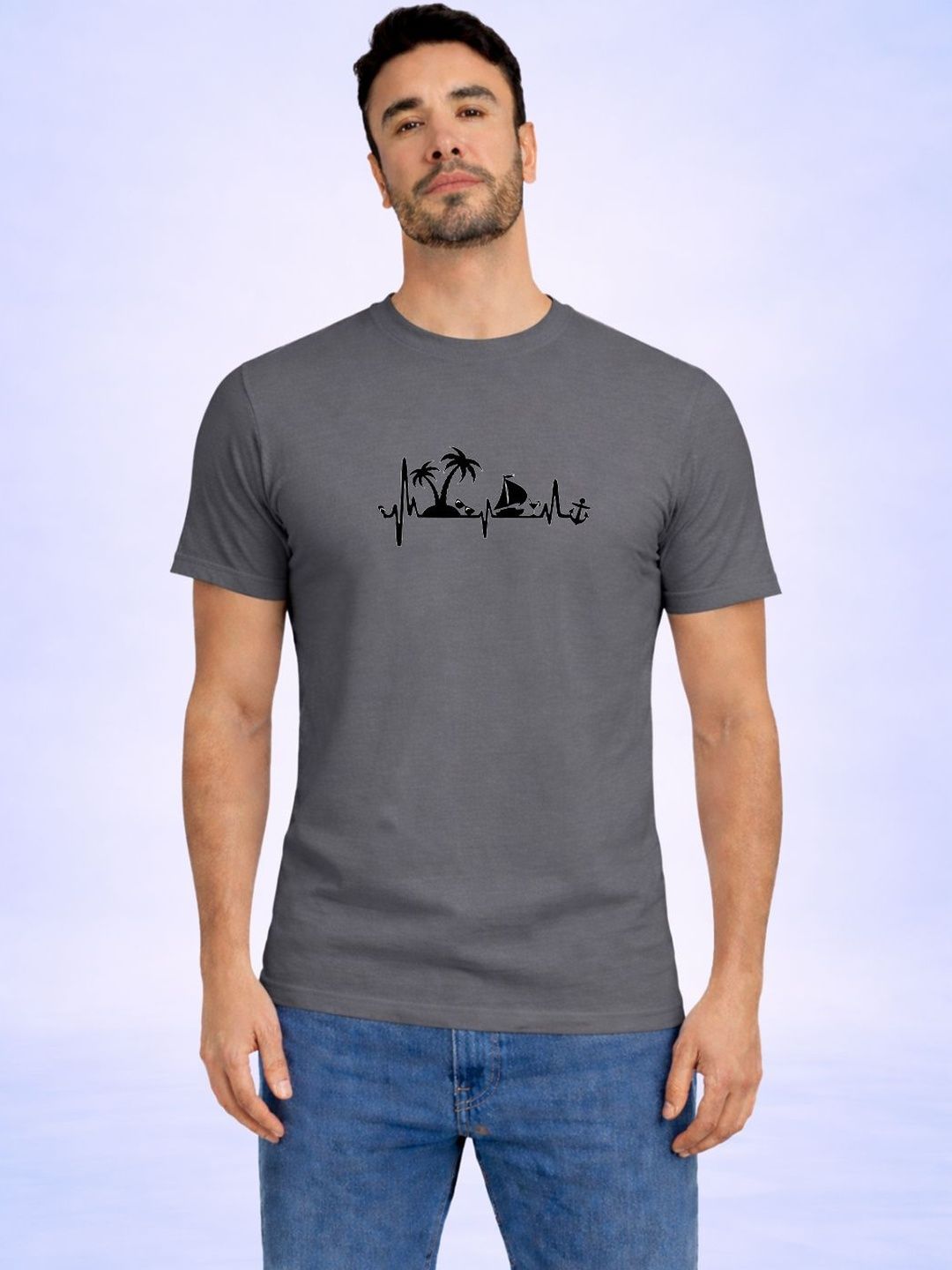HERE&NOW Men Printed T-shirt