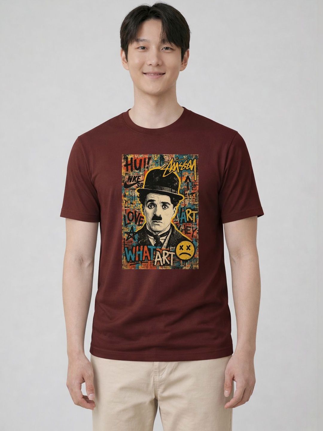 HERE&NOW Men Printed T-shirt