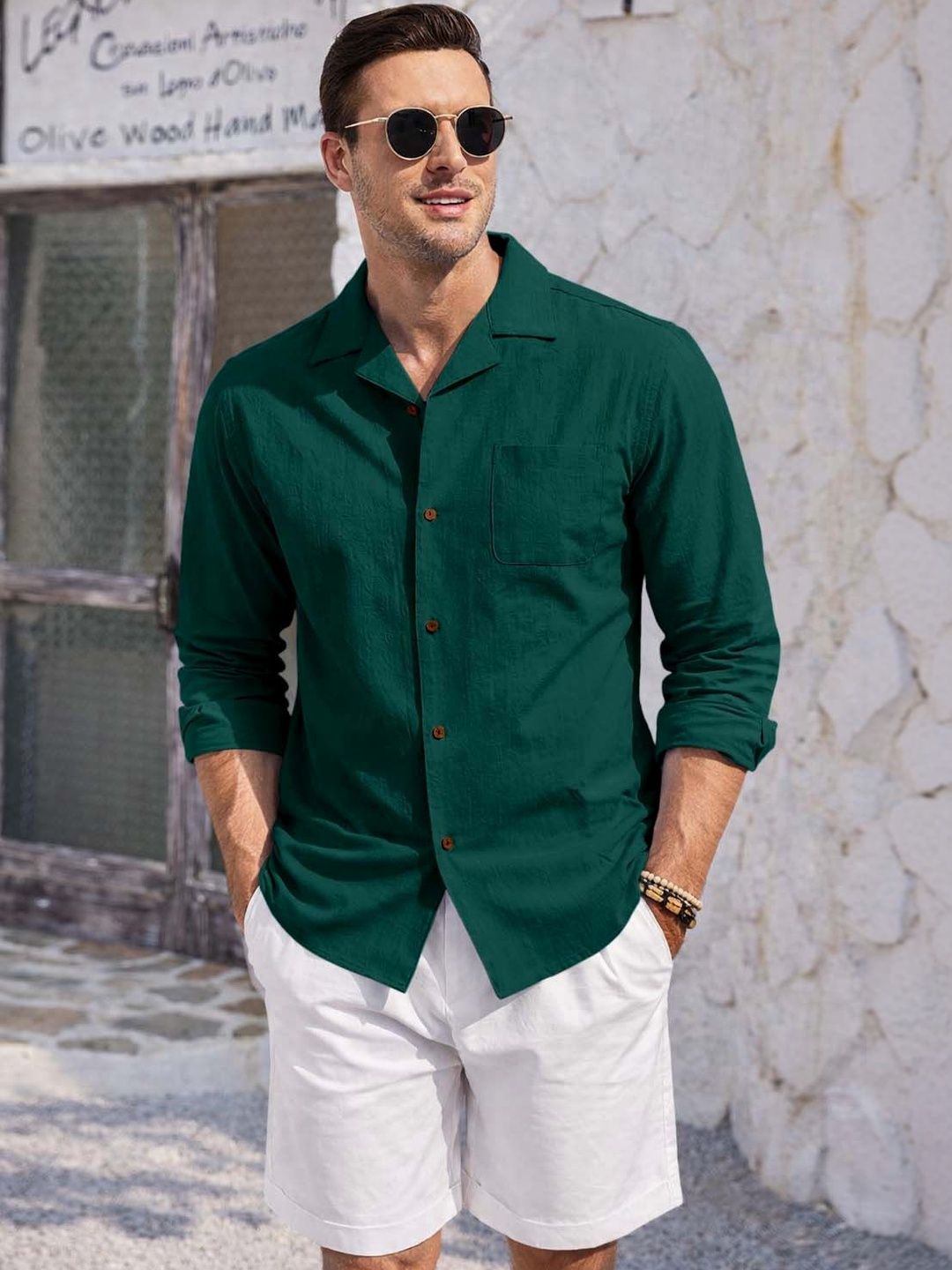 Fifth U Men Standard Casual Shirt